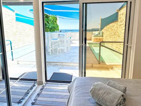 Maison unique sur la plage d'Albufeira, piscine privée, charme moderne - Photo 28