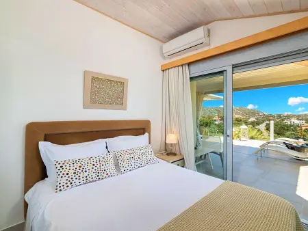 Olivengrüne Villa mit privatem beheiztem Pool, Maison 8 personnes à Agios Nikolaos (Crete) - Photo 11