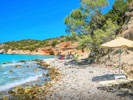 Olivengrüne Villa mit privatem beheiztem Pool, Maison 8 personnes à Agios Nikolaos (Crete) - Photo 13