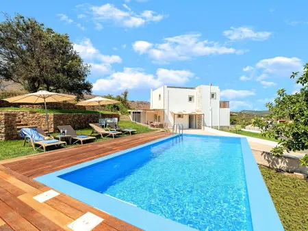 Georgioupolis Blaue Villa Privater Pool, Maison 8 personnes à Georgioupoli - Photo 20