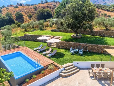 Georgioupolis Blaue Villa Privater Pool, Maison 8 personnes à Georgioupoli - Photo 16