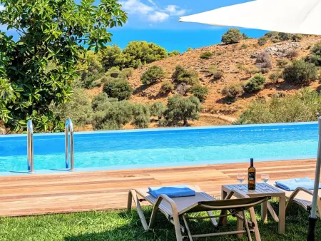 Georgioupolis Blaue Villa Privater Pool, Maison 8 personnes à Georgioupoli - Photo 17