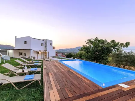 Georgioupolis Blaue Villa Privater Pool, Maison 8 personnes à Georgioupoli - Photo 22