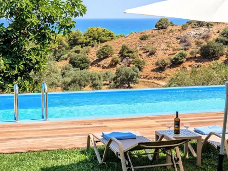 Georgioupolis Blaue Villa Privater Pool, Maison 8 personnes à Georgioupoli - Photo 23