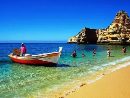mit Blick auf das Wasser, Appartement 2 personnes à Carvoeiro (Algarve) - Photo 11