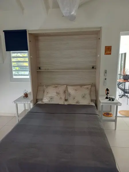 Studio confortable avec piscine privée à Baie-Mahault, 28 m² - Photo 2