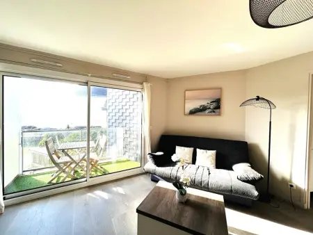 Appartement lumineux proche plage, balcon, wifi, animaux acceptés, parking sécurisé - Photo 1