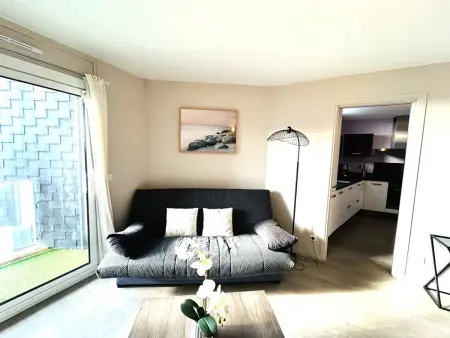 Appartement lumineux proche plage, balcon, wifi, animaux acceptés, parking sécurisé - Photo 4