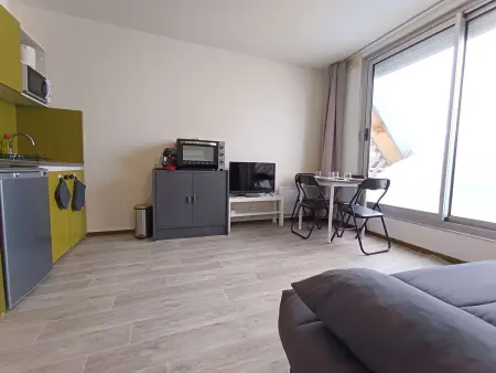 Studio 4 Pers Sud Aragnouet Balcon Ski, Appartement 4 personnes à Aragnouet - Photo 3