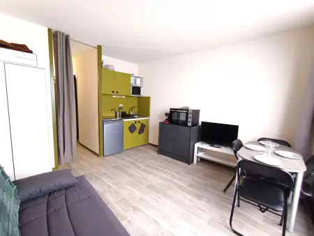 Studio 4 Pers Sud Aragnouet Balcon Ski, Appartement 4 personnes à Aragnouet - Photo 4