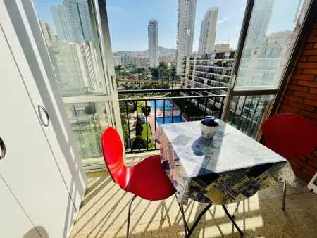 Studio avec Terrasse, Piscine Commune et Parking, Animaux Admis à Finestrat - Photo 1
