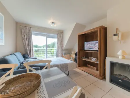 Zeeflat with parking and shared pool, Appartement 4 personnes à De Haan - Photo 8