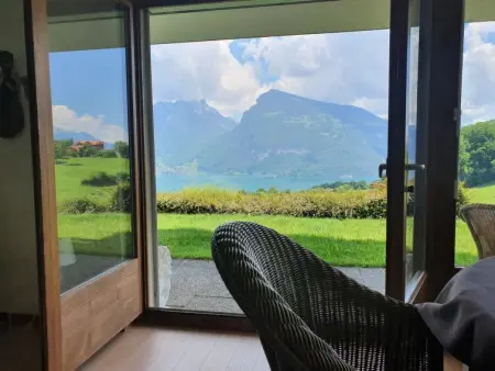 Panoramaferienwohnung Waldkircher, Appartement 2 personnes à Krattigen - Photo 5