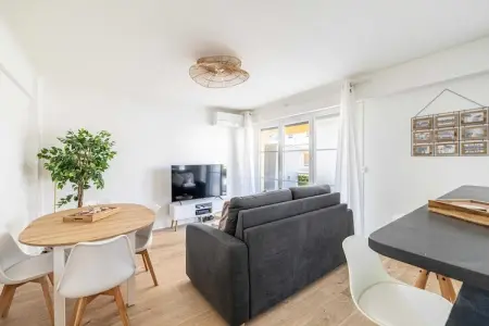 BB-1-POSTES, Charmant appartement climatisé 1 chambre/4 personnes - Antibes - Photo 65