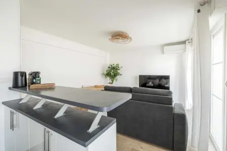 BB-1-POSTES, Charmant appartement climatisé 1 chambre/4 personnes - Antibes - Photo 66