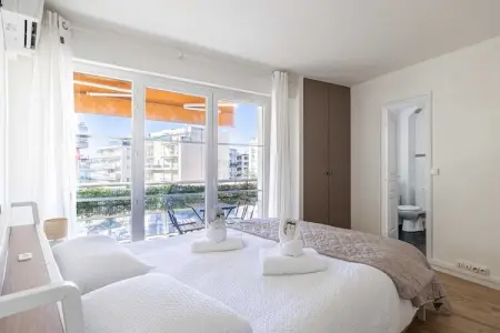 BB-1-POSTES, Charmant appartement climatisé 1 chambre/4 personnes - Antibes - Photo 70