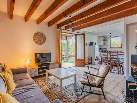 Maison mitoyenne à Sanguinet, proche lac, avec jardin et Wi-Fi - Photo 2