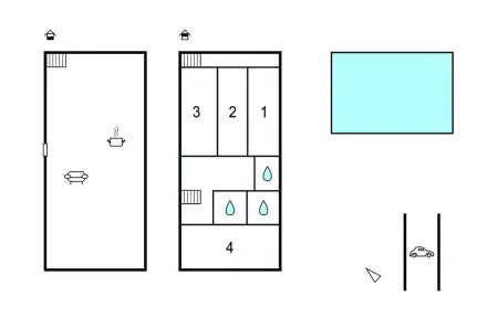 Maison piscine proche mer, Maison 8 personnes à Portel Des Corbières - Photo 30