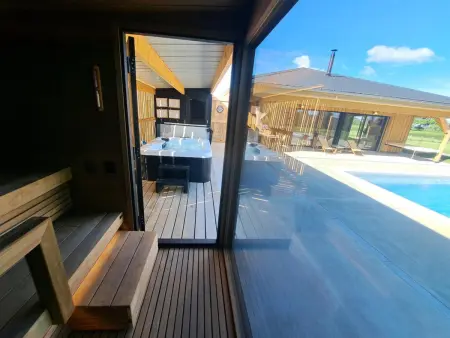 Gîte Cocooning à Vivans avec Piscine et Spa, Animaux Bienvenus - Photo 23