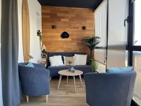 Appartement central, vue mer - 2 pers., Appartement 4 personnes à Trégastel - Photo 4
