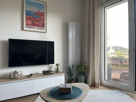 Appartement central, vue mer - 2 pers., Appartement 4 personnes à Trégastel - Photo 8