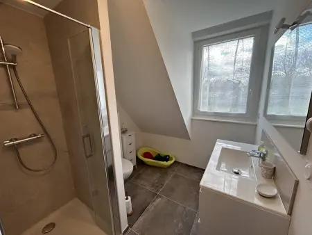 Maison rénovée, vue mer au loin, animaux OK, Maison 8 personnes à Pleumeur Bodou - Photo 9
