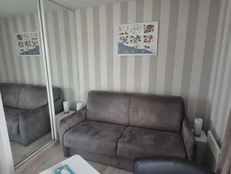 Studio lumineux au pied de la mer, Appartement 4 personnes à Cucq Stella Plage - Photo 4