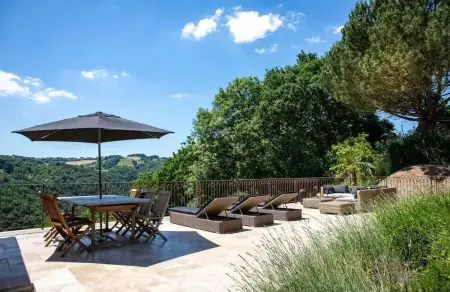 Maison indépendante avec piscine partagée, Maleville, 150 m² - Photo 8