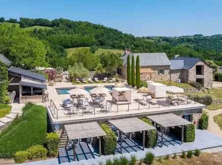 Maison accueillante avec terrasse près de Maleville, 50 m², piscine - Photo 9