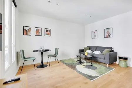 PB-38-RENNEQUIN-M, Charmant studio pour 2 personnes - près du parc Monceau - Photo 70