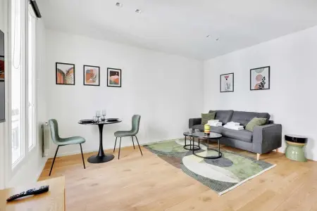 PB-38-RENNEQUIN-M, Charmant studio pour 2 personnes - près du parc Monceau - Photo 92