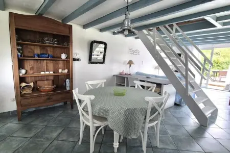 Charmante maison de vacances à 150 m de la plage, Maison cosy à deux pas de la mer - Photo 4