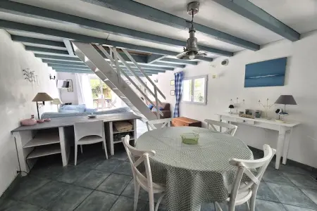 Charmante maison de vacances à 150 m de la plage, Maison cosy à deux pas de la mer - Photo 5