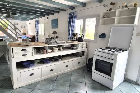 Charmante maison de vacances à 150 m de la plage, Maison cosy à deux pas de la mer - Photo 8