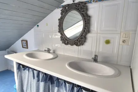 Charmante maison de vacances à 150 m de la plage, Maison cosy à deux pas de la mer - Photo 13