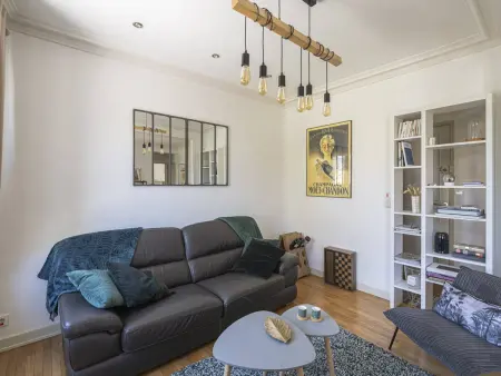 Duplex Élégant au Cœur de Reims - 2 Chambres, Appartement 4 personnes à Reims - Photo 14