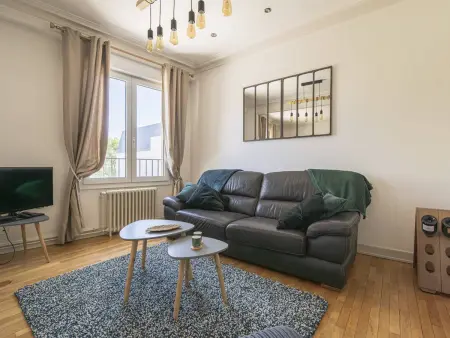 Duplex Élégant au Cœur de Reims - 2 Chambres, Appartement 4 personnes à Reims - Photo 17