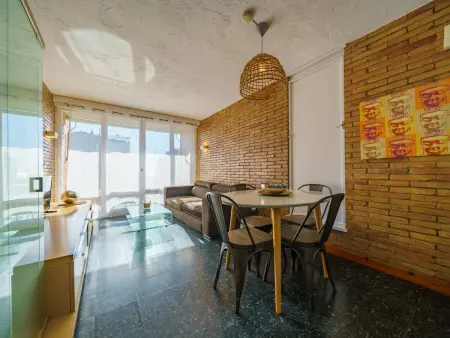 Appartement familial proche plage, 3 chambres, Wi-Fi, parking, animaux bienvenus - Costa Barcelona - Photo 6