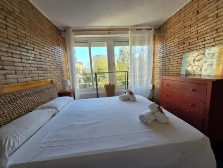 Appartement familial proche plage, 3 chambres, Wi-Fi, parking, animaux bienvenus - Costa Barcelona - Photo 19