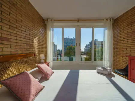 Appartement familial proche plage, 3 chambres, Wi-Fi, parking, animaux bienvenus - Costa Barcelona - Photo 21