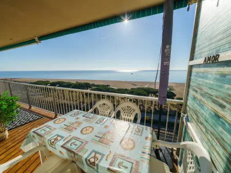 Appartement familial avec piscine, Wifi, animaux admis à Malgrat de Mar - Photo 3