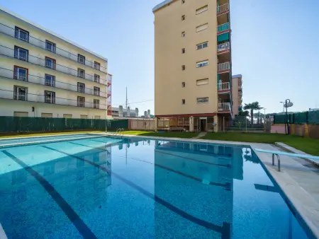 Appartement familial avec piscine, Wifi, animaux admis à Malgrat de Mar - Photo 25