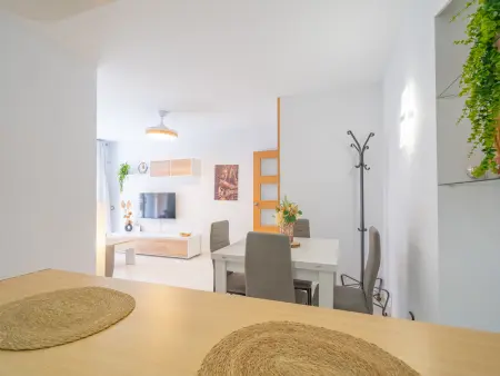 Appartement moderne à Pineda de Mar, proche de la mer, avec 2 chambres pour 5 pers. et lave-linge - Photo 11