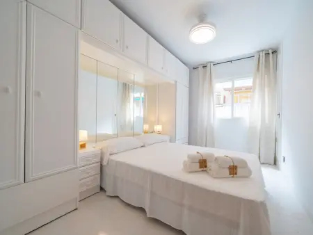 Appartement moderne à Pineda de Mar, proche de la mer, avec 2 chambres pour 5 pers. et lave-linge - Photo 18