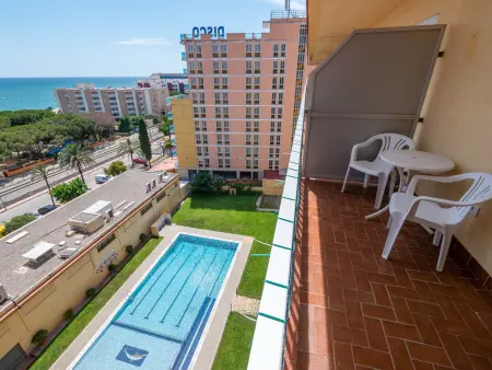 Penthouse à Malgrat de Mar avec piscine, Wi-Fi et animaux admis - Photo 16