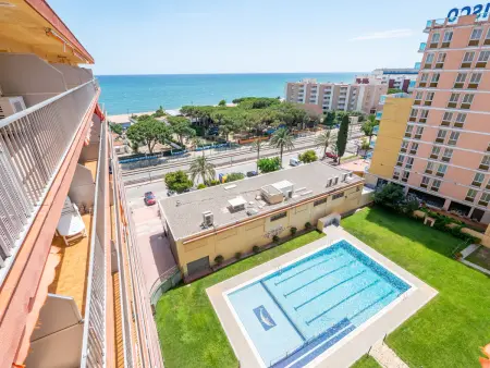 Penthouse à Malgrat de Mar avec piscine, Wi-Fi et animaux admis - Photo 19