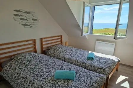 Ferienhaus mit Panoramablick Le Conquet, Vue mer panoramique – Le Conquet - Photo 5