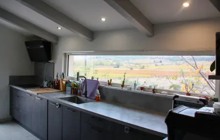 Maison avec piscine et jacuzzi, Maison 8 personnes à Rieux Minervois - Photo 5