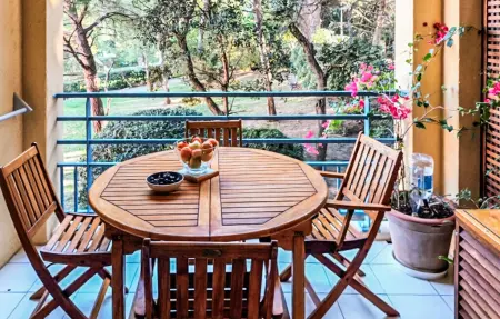 PISCINE ET ACCÈS PLAGE, Appartement 5 personnes à Hyères - Photo 4