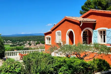 Villa Christine, Villa Christine, avec piscine et vue en Provence - Photo 7